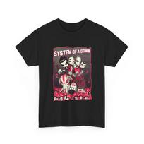 SYSTEM OF A DOWN Grybų Žmonės Marškinėliai Viršūnės Marškinėliai Vyriški Moteriški Medvilniniai Marškinėliai Visų Dydžių S iki 4XL M