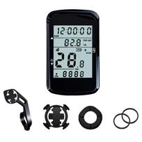 Wireless Bicycle Computer 2.4 Inch Screen GPS Bike Speedometer with Backlight Cycling Odometer Rechargeable for Outdoor Cycling