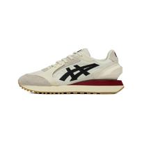 Onitsuka Tiger Moage Co Audinys Karvės Skaldyta Oda Patogus Storas Padukas Gyvenimo Būdas Laisvalaikio Batai Unisex Sportbačiai Smėlio Spalvos Juodi 1183B555-200 37.5