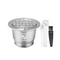 iCafilas Reusable Coffee Capsule Stainless Steel Coffee Grinder For Nespresso Machine Maker Refillable Filter Cup Pods