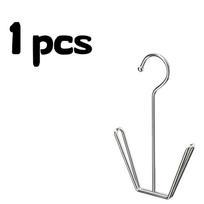 1/4pcs Stainless Steel Shoe Rack & Hook - Space Saving, Holds Coats, Hats, Slippers, Indoor/Outdoor Entryway Use