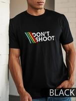 Don't Shoot Game Theme T-shirt | Retro Arcade Humorous T-shirt | Classic Style Unisex Suitable for Video Game Enthusiasts - M... S įvairiaspalvis
