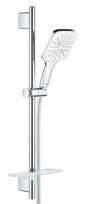 Dušo komplektas GROHE VITALIO 130 SMARTACTIVE CUBE, su stovu ir žarna, 3 srovės dušo galvutė, chroma