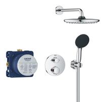 Potinkinė dušo sistema GROHE PRECISION, su termostatu, Vitalio Start 250mm lietaus galva ir 2-jų sro