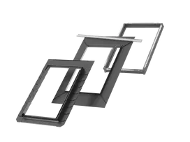 Montavimo komplektas VELUX EDL CK06 2000, su izoliavimo komplektu BDX, matmenys 55 x 118cm