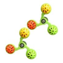 2 vnt. Papūgos suktukas barškuolis žaislai Interaktyvus barškuolis kamuoliukas ratukas Banguotoji papūgėlė Žaislas paukščių narvui Banguotosioms papūgėlėms, conure, nimfoms Praturtinimas Kramtymas Judėjimas