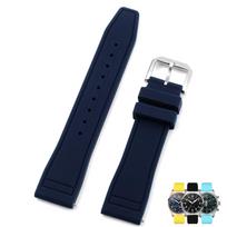 Silicone Strap Diving Waterproof Sport Watch Band 20mm 21mm 22mm Men Quick Release Watchband for IWC Wrist Bracelet Accessories 20mm