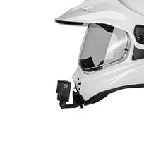 Neino Action Camera Chin Mount for ARAI V Motorcycle Helmet (Nino) TOUR-CROSS (GoPro, etc.) juoda