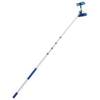 Solar Panel Cleaning Kit, 7.885 m, Water Fed Pole Kit with Cleaning Brush, Soap Dispenser, Extendable Aluminum Telescopic Pole, 180° Rotatable Brush