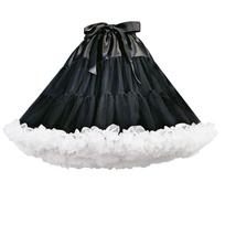 A-line Petticoat Crinoline Slips Wedding Accessories Short Tutu Skirt 50s Vintage Puffy Underskirt Multi Layers 16in 1