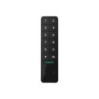 Ajax KeyPad Outdoor belaidė apsaugos sistemos laukinė klaviatūra, juoda