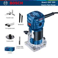 Bosch GKF 550 Elektrinis frezeris 550W 220V Daugiafunkcinis rankinis frezeris 33000 aps./min Elektrinis frezavimo rankinis apdailininkas Medžio apdirbimo staklės