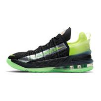 Nike LeBron 18 Black Crimson Volt GS CW2760-009 38.5