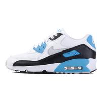 Nike Air Max 90 amortizuojantys žemi bėgimo bateliai vaikams Mėlyni Pilki Juodi Paaugliams 833418-101 36