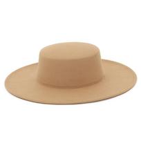 GEMVIE Moteriškos Vyriškos Platus Kraštas Fedora Skrybėlės Moteriška Plokščia Viršūne Veltinio Bažnyčios Panama Kepuraitė Boater Skrybėlės 55-57cm chaki