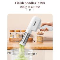 Cordless Handheld Automatic Noodle Pasta Noodle Baking Machine Household Stainless Steel Electric Noodle Maker
