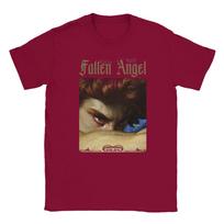 Fallen Angel T-shirt: Alexandre Cabanel Classic Art Print Casual Personality Short-sleeved T-shirt Dark Aesthetic Clothing Tops S