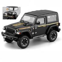 1:24 Jeep Wrangler Rubicon Off Road SUV Lydinio Liejimo Modelis Automobilis Premium Namų Madingi Žaislai Vitrinos Dekoracijos Gimtadienio Dovana Berniukui juoda