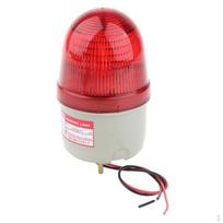 12V Signalinis avarinis žibintas be garso raudona