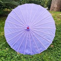 Šilkinis Audinys Skėtis Ventiliatorius Kinų Antikvarinio Stiliaus Cosplay Hanfu Aliejinio Popieriaus Skėtis Šokių Pasiruošimas violetinė