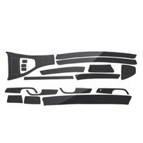 Skirta Bmw E90 E92 E93 2005-2012 LHD 5D Automobilio Salono Anglies Pluošto Išvaizdos Apdailos Lipdukas