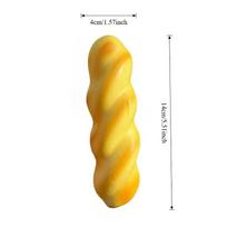 Šlapias minkštas susuktas tešlos jutiminis Fidgets žaislas, minkštas imituotas duonos spaudomas žaislas suaugusiems, rankų mankštos spaudimo dovanos