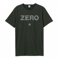 Amplified Unisex Adult Zero The Smashing Pumpkins Vintage T-Shirt S juoda