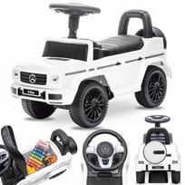 Važinėjamas žaislas Stumiamasis Walkeris Vaikams Mercedes Benz G Klasė Baltas