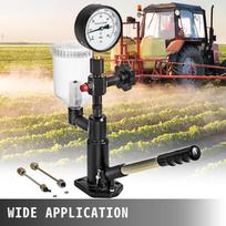 SucceBuy Dyzelinio kuro purkštukų testeris su dvigale skale 6000PSI Variklio kuro testeris Remonto įrankis Automobiliui Traktoriui Sunkvežimiui