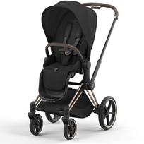 Vežimėlis Cybex Priam V5 Sepia Black/Frame Rose Gold