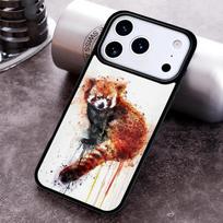Red Panda Phone Case for iPhone 17 16 15 Pro Max Air 14 13 12 11 Plus Shockproof Capa Cover iPhone 13 Pro