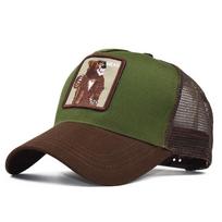 Men's Trucker Caps With Scorpion Patch Snapback Hip Hop Baseball Cap For Women Adjustable Unisex Baseball Hats Adjustable