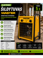 ELEKTRINIS ŠILDYTUVAS MASTER
