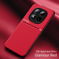 Note15 Pro+ Minkštos odos telefono dėklas skirtas Xiaomi Redmi Note 15 Pro Note15Pro 5G 4G Automobilio magnetinis laikiklis Galinis dangtelis Fundas Redmi Note15ProPlus
