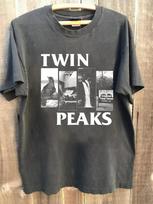 Remake Twin Peaks Basic Charcoal T-shirt Retro Style Classic T-shirt Pattern Short Sleeve Shirt for Men and Women Summer 4XL black
