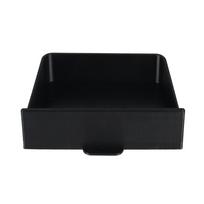 Juodas skyrelis su stalčiuku Patvari prietaisų skydelio laikymo dėžutė Plastikinis automobilio prietaisų skydelio centrinis stalčiuko organizatorius VW Transporter T6 Automobilio priedai 1pc black