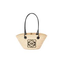 Loewe Anagram krepšys Mažas krepšys Natūralus/Juodas Moteriški krepšiai_krepšiai A223P65X01-2165 Basic Set (Bag+Dust Bag)