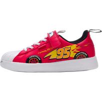 Pixar Cars x Adidas Originals AdiFOM Superstar žemi vaikiški riedlenčių batai Raudoni Vaikiški JR3752 35