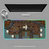Rimworld Mouse Pad RGB Gaming Mouse Pad Desk Mat HD Gamer Large LED Light XXL MousePads RGB600x300x3mm