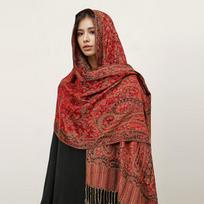 Pashmina Bohemia Hijabo Šalikas Ilgas Musulmoniškas Kašmyro Šalis Moteriškas Foulard Minkštas Turbanas Galvos Apdangalai Žiemos Moteriškas Galvos Juosta Prabangi