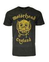 Motorhead Auksiniai Marškinėliai Unisex Marškinėliai S