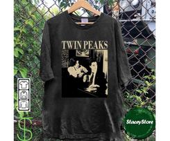 Twin Peaks filmo marškinėliai Klasikinio stiliaus marškinėliai Pakartotinis spausdinimas Visų dydžių S-5XL KH12806 Unisex marškinėliai XXXL black