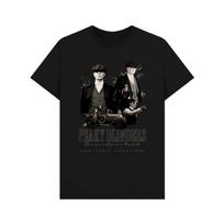 Peaky Blinders Tommy Shelby Nelegali T-shirt Vyrams ir Moterims Vasariniai Medvilniniai Drabužiai Laisvalaikio Mada Trumpomis Rankovėmis T-shirt Gatvės Stilius S juoda