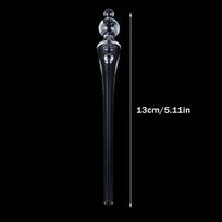 1PC Whisky Tasting Dropper 13cm Transparent Glass Whisky Pipette Water Dropper Tasting Session Straw Bar Accessories-Homeclub