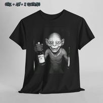 Žiedų valdovas Marškinėliai, Golumas Smeagolas Unisex Marškinėliai, girtas geriantis Marškinėliai, Geeky 3XL