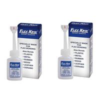 Pidilite Flex Kwik Momentiniai Klijai Greitai Suklijuojantys Klijai Flex & PVC Durims Daugiafunkcinis Paviršiaus Remontas Pakuotė 2 x 20g