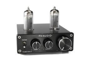 Vacuum Tube Hybrid Preamp with Tone Control Function FX-AUDIO- TUBE-03J+ [Black]