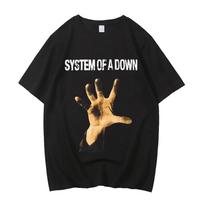 System of A Down Toxicity Music Album Cover Tshirt Men Rock T Shirt 90s Alternative High Quality T-shirt Women Streetwear Tee... S įvairiaspalvis