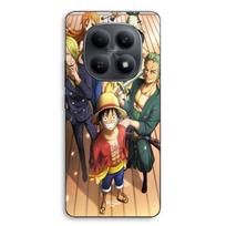 Case For Xiaomi Redmi Note 15 5g One piece manga anime Maniacase juoda