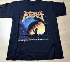 ATHEIST Grupės UNQUESTIONABLE PRESENCE Medvilninis Marškinėlis Suaugusiems Unisex T-shirt S